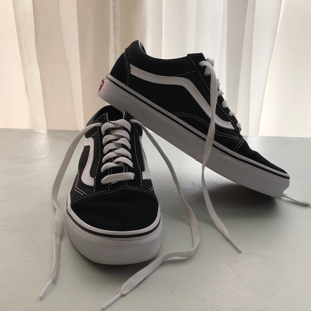Old School black vans!